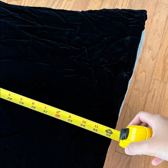 Black Velvet Gothic Maxi Dress - Picture 9 of 13